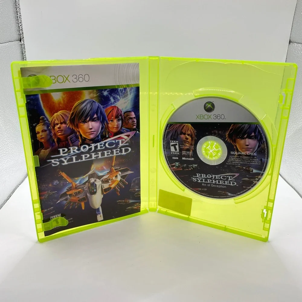 Project Sylpheed Arc of Deception Xbox 360 Microsoft Square Enix Space Combat